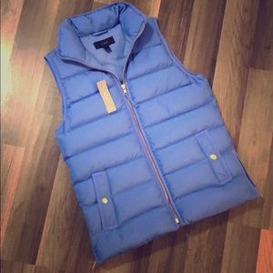 NWT J. Crew Puffy Vest